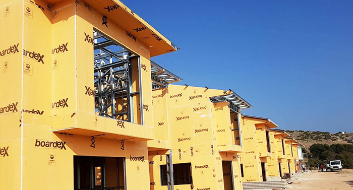 Bordex giydirme cephe sistemleri.